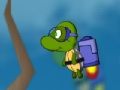 Летающая черепаха с рюкзаком