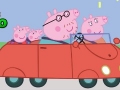 Свинка Пеппа на автомобиле