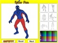 Человек-паук онлайн раскраски