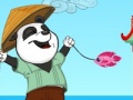 Панда: сумасшедшая ловля рыбы